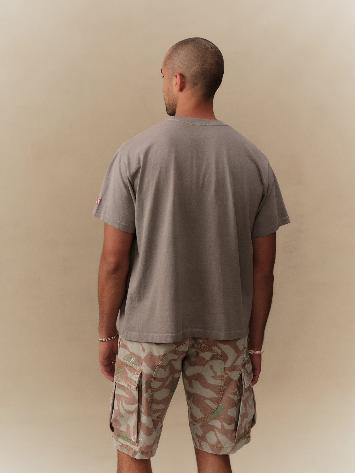 5 Star Boxy Pocket T-Shirt (Smoke)