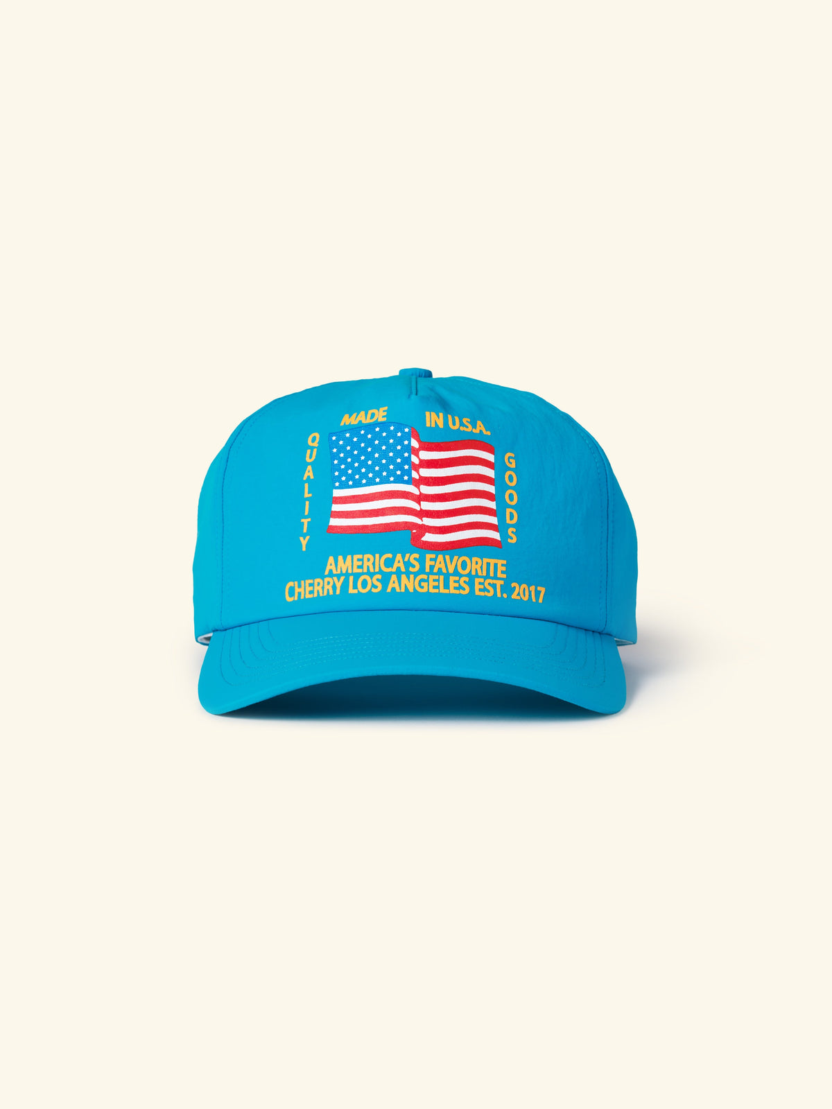 America's Favorite 5 Panel Hat (Aqua)