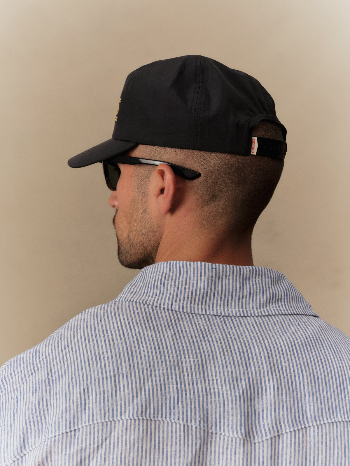 Extra Gold 5 Panel Hat (Black)
