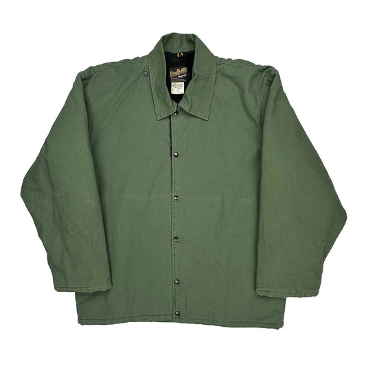 80S Made In Canada Murray Randolph Workwear Jacket - Medium Green Cotton
