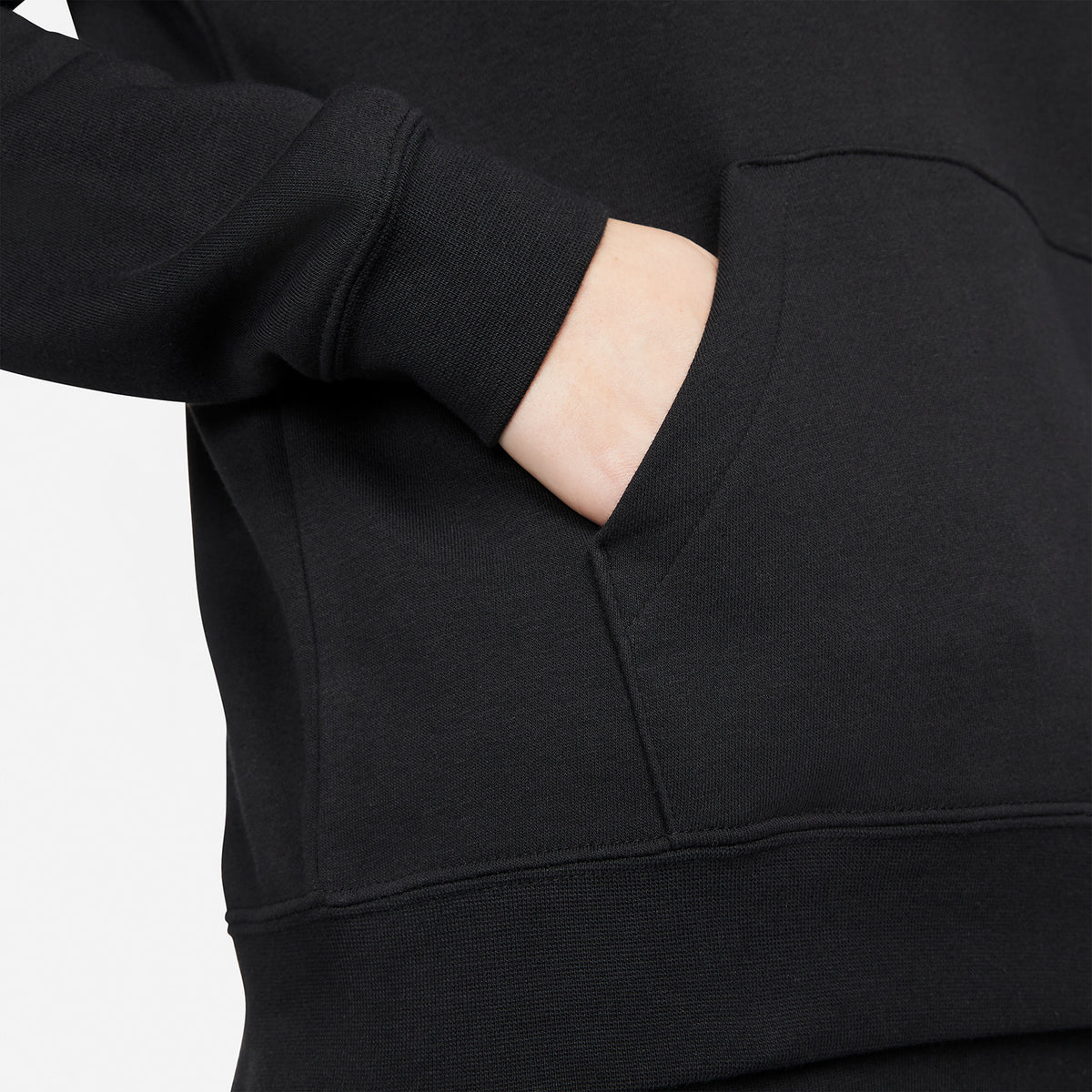 Nike Club Felpa Black/White