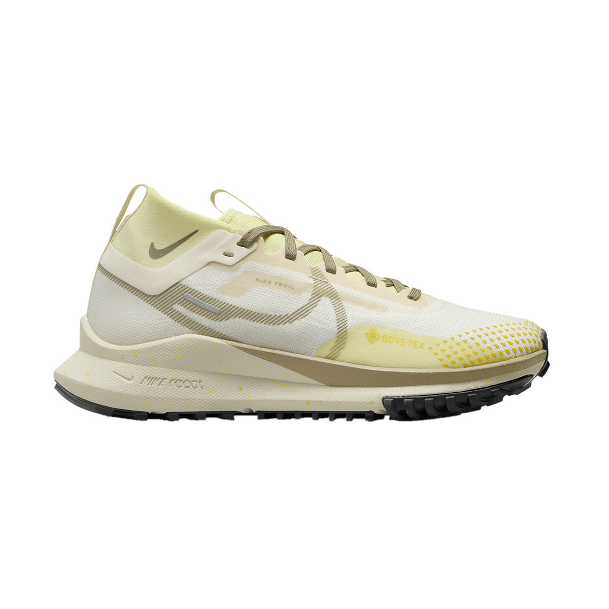 Nike React Pegasus Trail 4 GTX Pale Ivory/Neutral Olive/Luminous Green