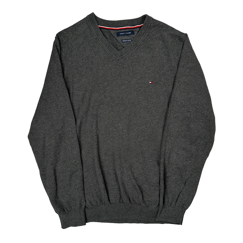 Tommy Hilfiger Sweater - XL Gray Cotton