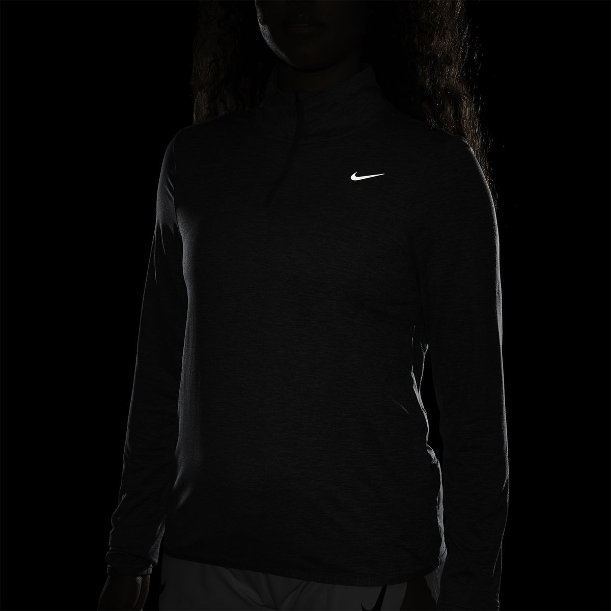 Nike Element Maglia Smoke Grey/Light Smoke Grey/Reflective Silver