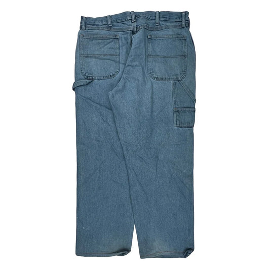 Wrangler Carpenter Jeans - 36W 31L Blue Cotton