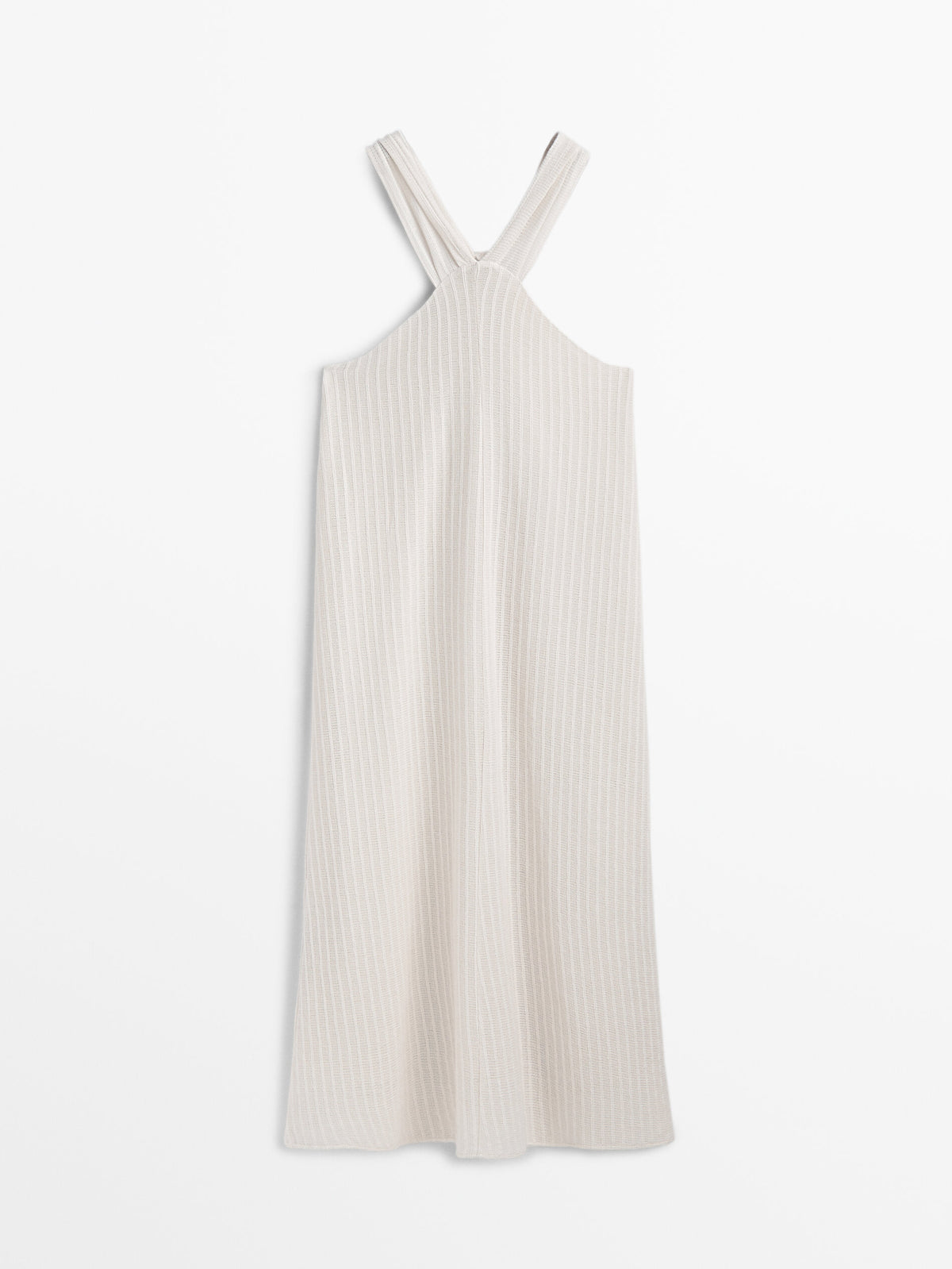 Vestido estructura tirante cruzado - CRUDO