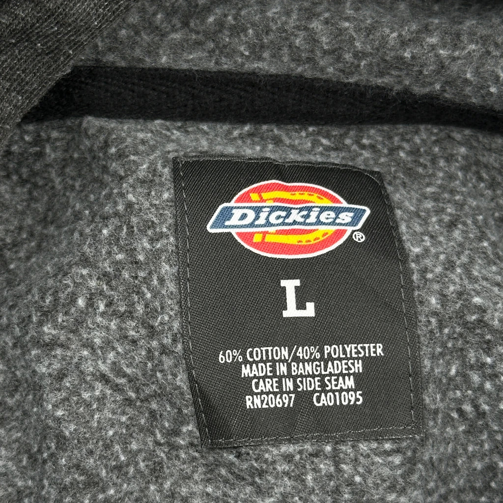 Dickies Hoodie - Large Gray Cotton Blend