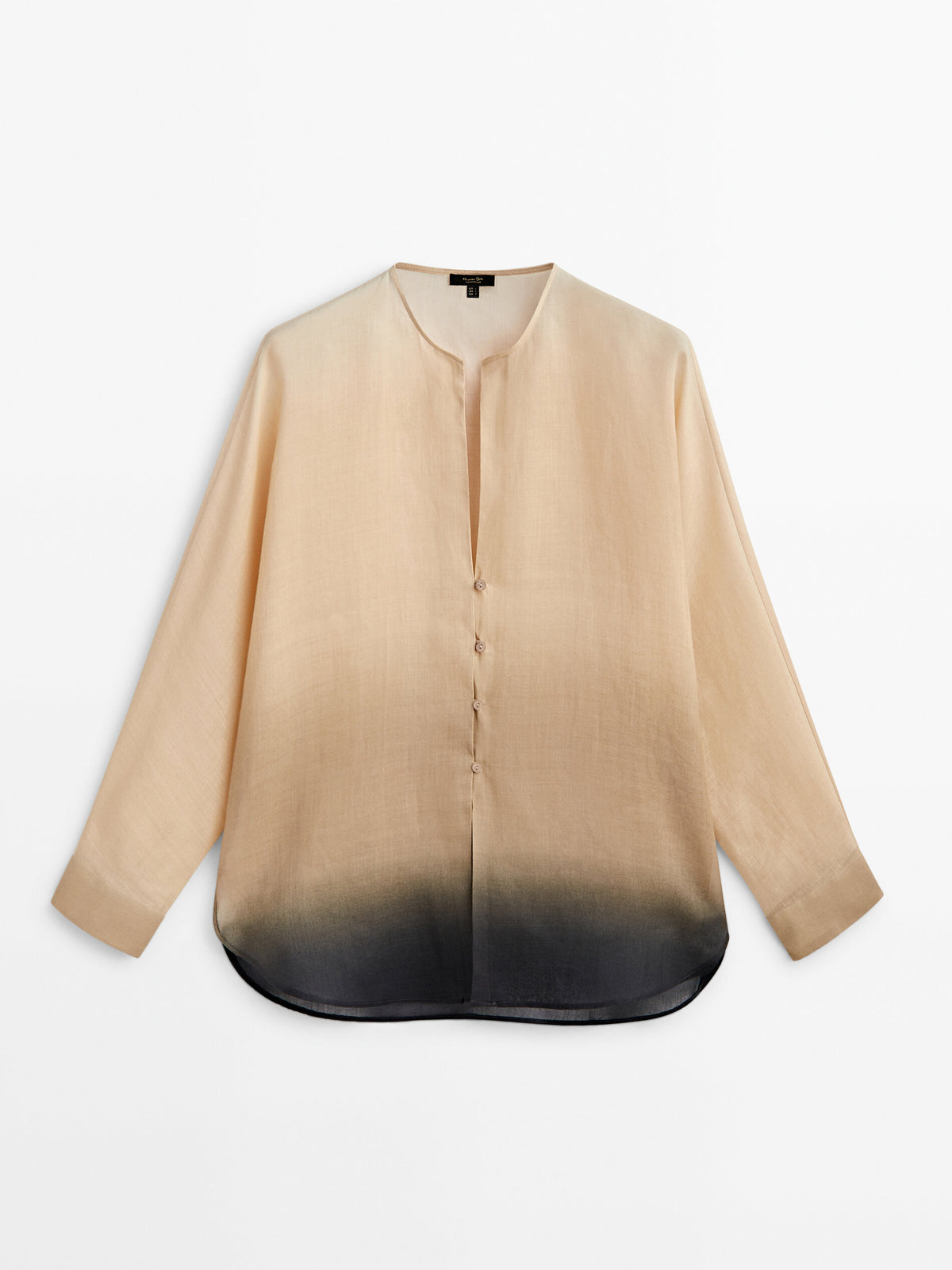 Camisa ramio degradado - CRUDO