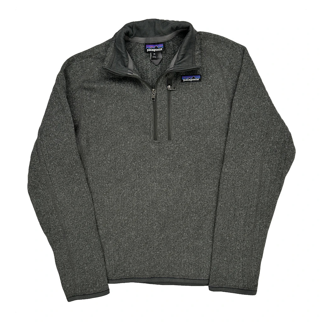 Patagonia 1/4 Zip - XS Gray Polyester