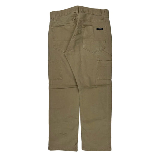 Berne Cargo Pants - 34W 30L Khaki Cotton Blend