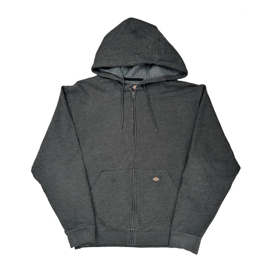 Dickies Hoodie - Large Gray Cotton Blend