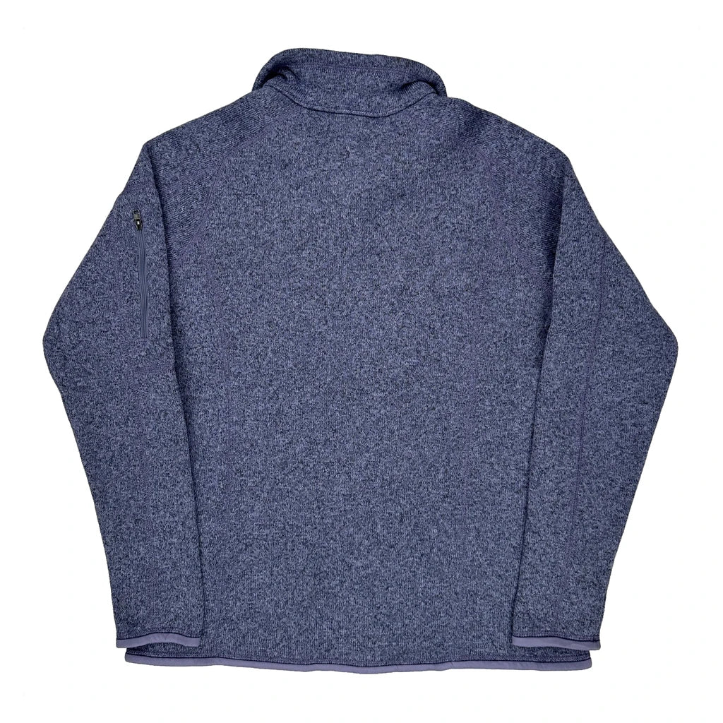 Patagonia Fleece Jacket - Large Blue Polyester