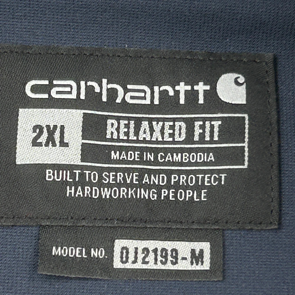 Carhartt Jacket - 2XL Blue Polyester