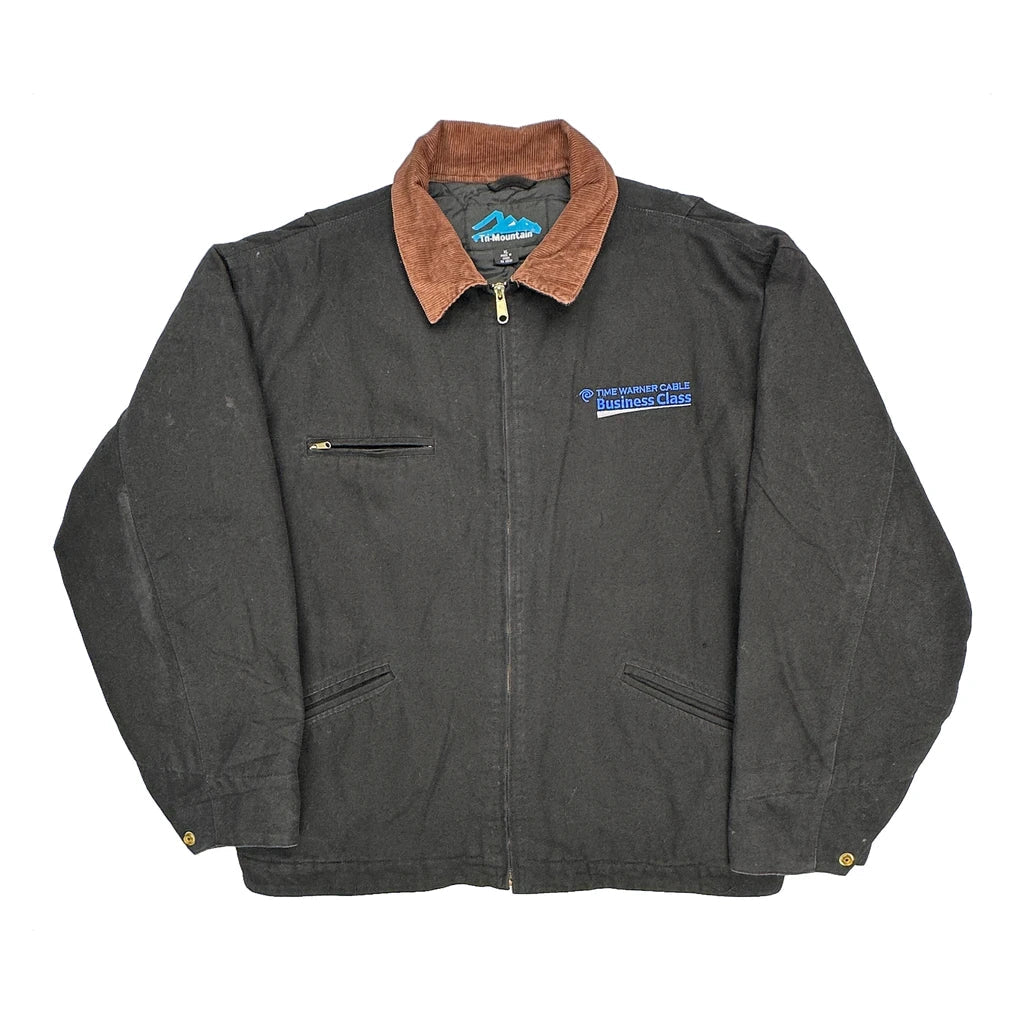 Tri-Mountain Workwear Detroit Jacket - XL Black Polyester