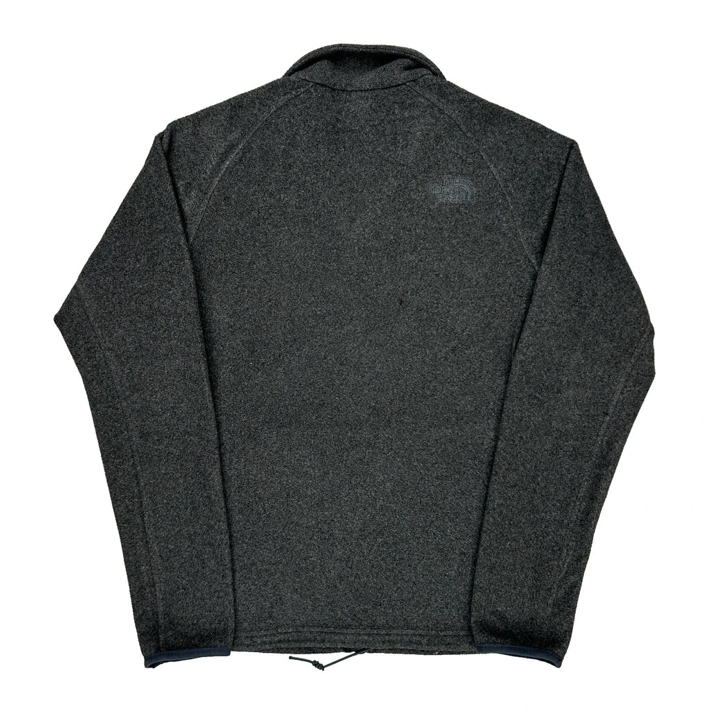 The North Face Fleece Jacket - Small Gray Polyester