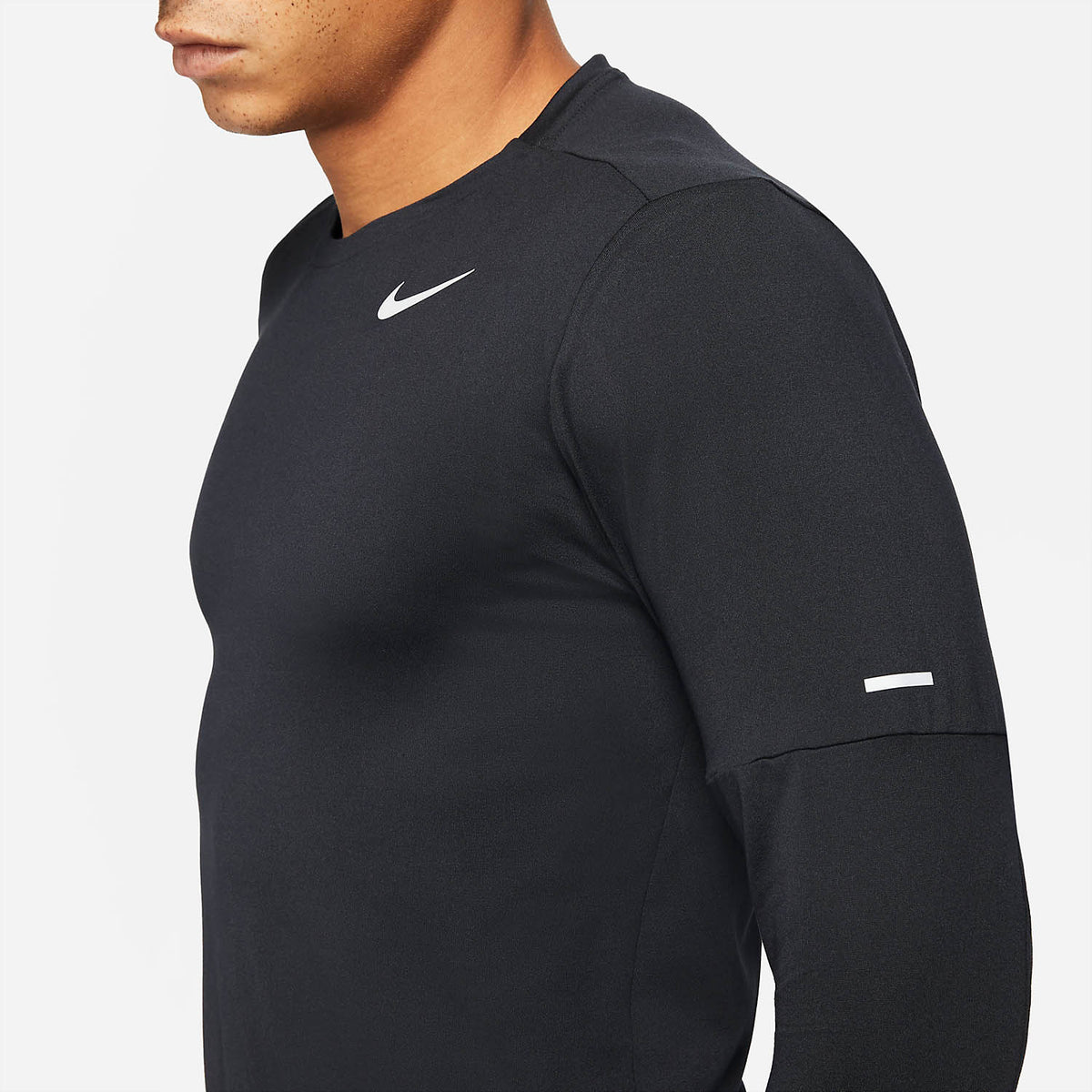 Nike Dri-FIT Element Crew Maglia Black/Reflective Silver
