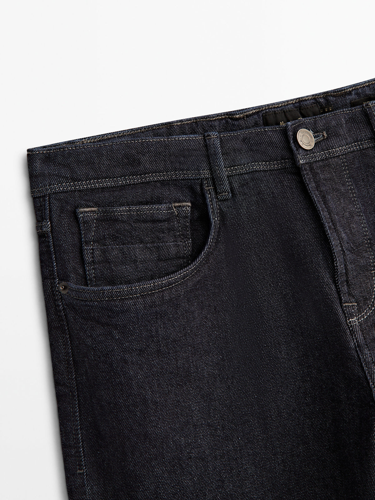 Pantalón vaquero desencolado slim fit - INDIGO