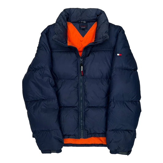Tommy Jeans Reversible Puffer - Medium Navy Polyester