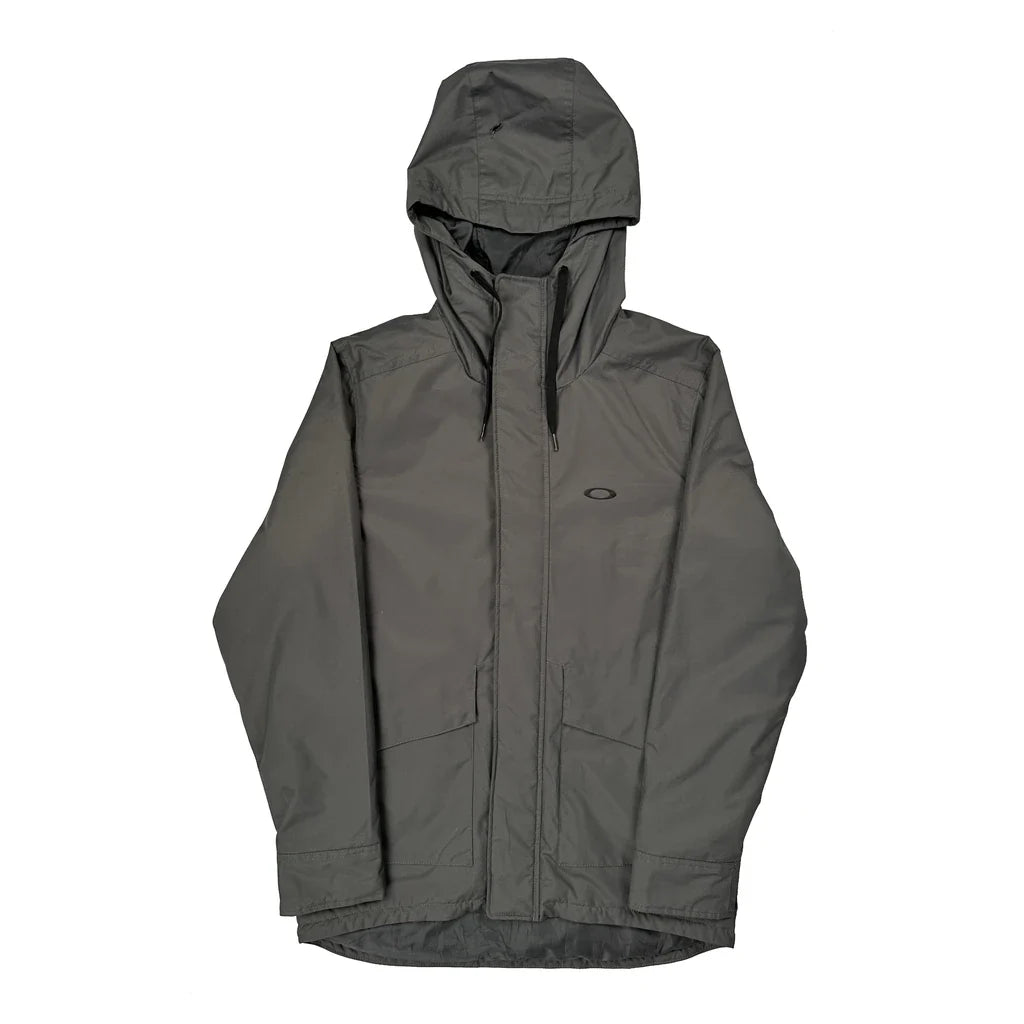 Oakley Jacket - Small Gray Polyester