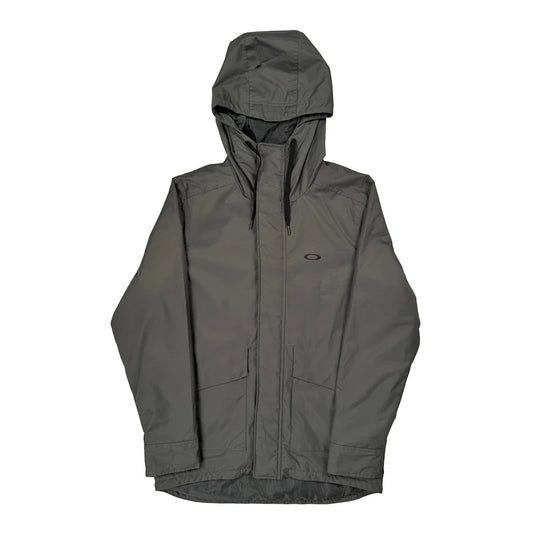 Oakley Jacket - Small Gray Polyester