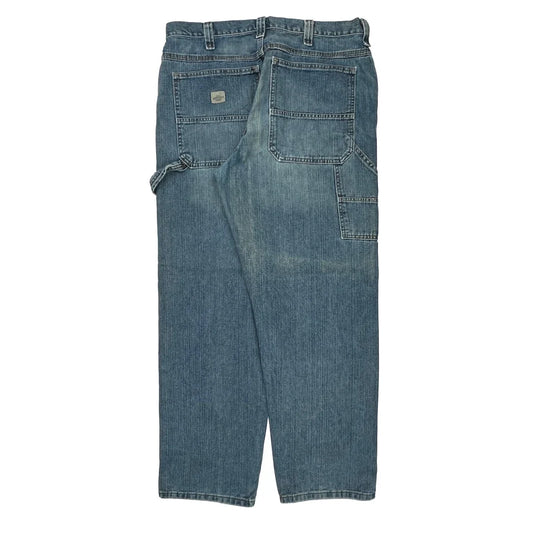 Wrangler Carpenter Jeans - 36W 32L Blue Cotton