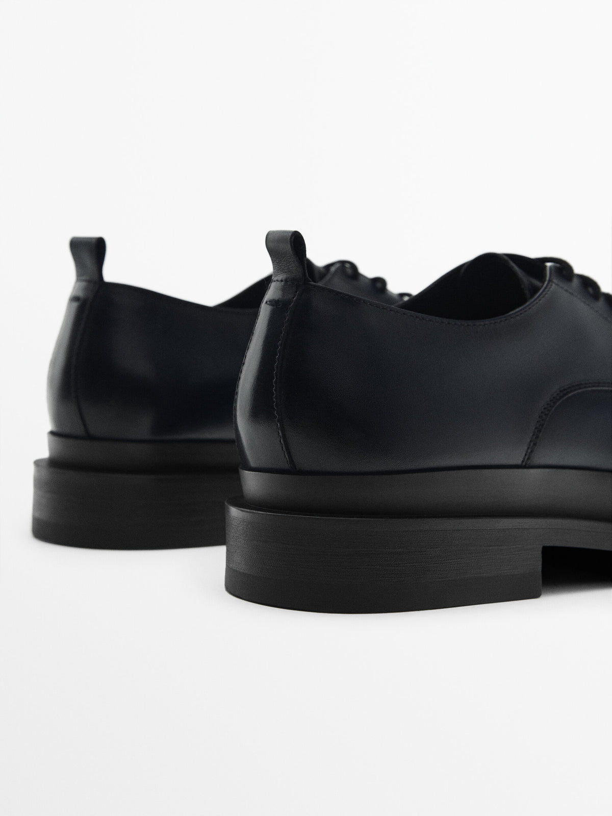 Zapato piel napa marino - Studio - AZUL