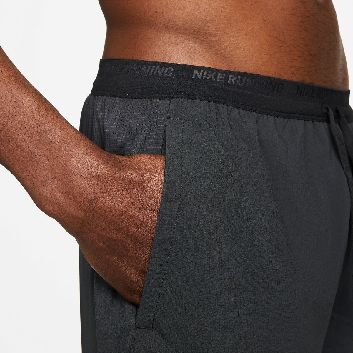 Nike Dri-FIT Stride 5in Pantaloncini Black/Reflective Silver