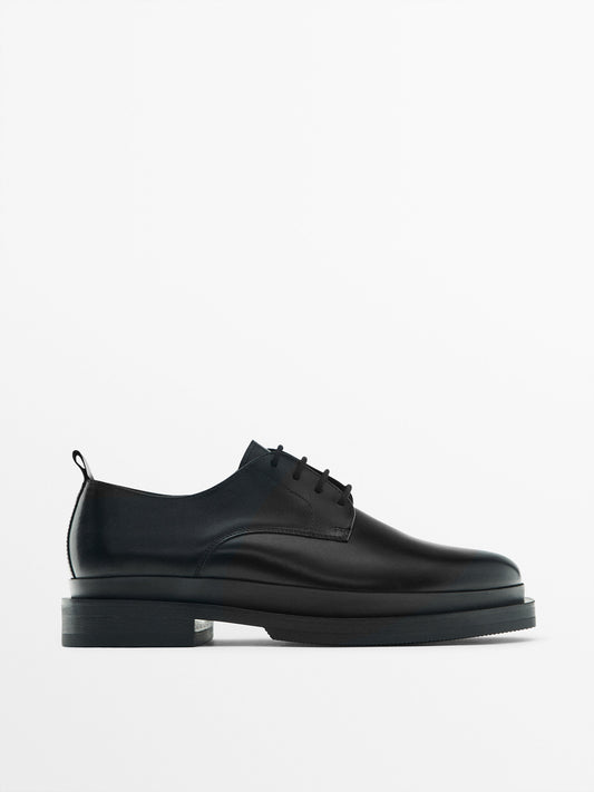 Zapato piel napa negro - Studio - NEGRO