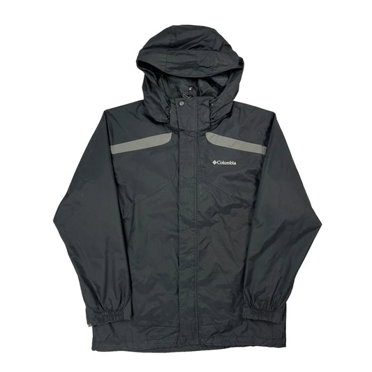 Columbia Waterproof Jacket - Large Black Polyester