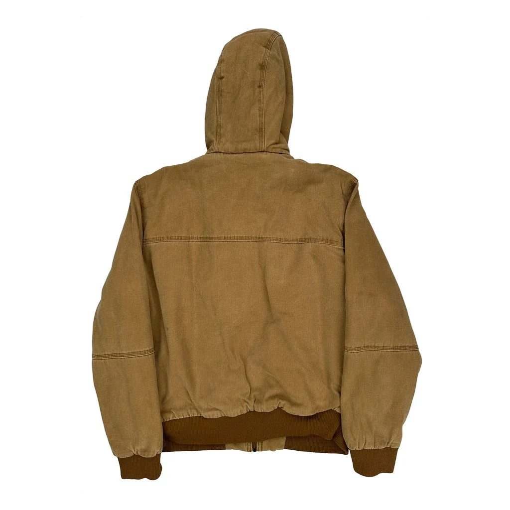 G. H. Bass & Co. Workwear Jacket - Large Brown Cotton