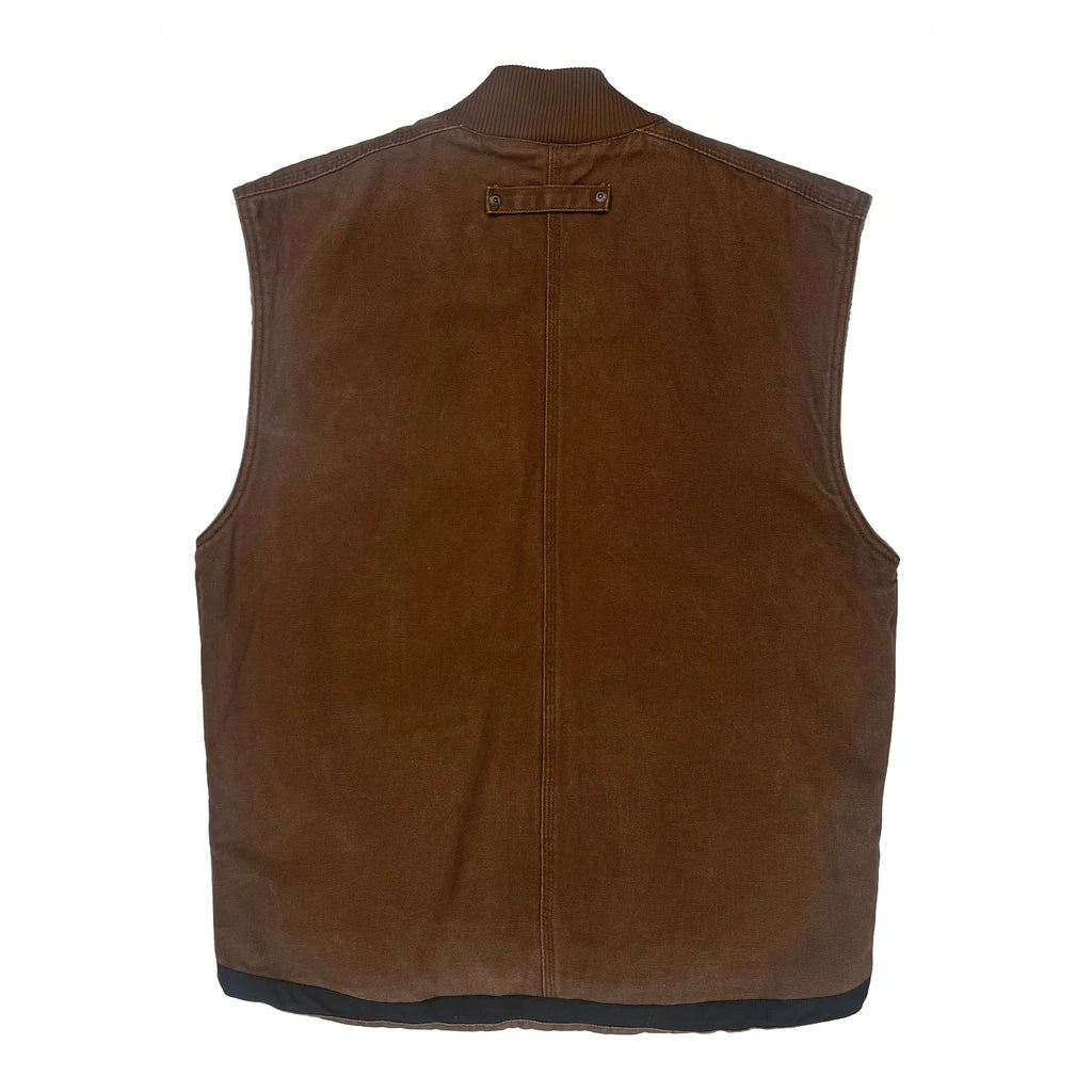 Dickies Vest - Medium Brown Cotton