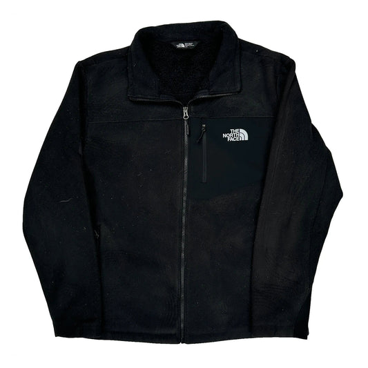 The North Face Fleece Jacket - Large Black Polyester