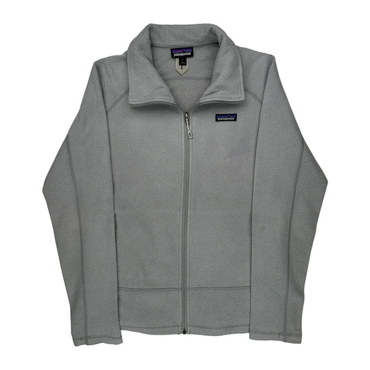 Patagonia Fleece Jacket - Large Gray Polyester