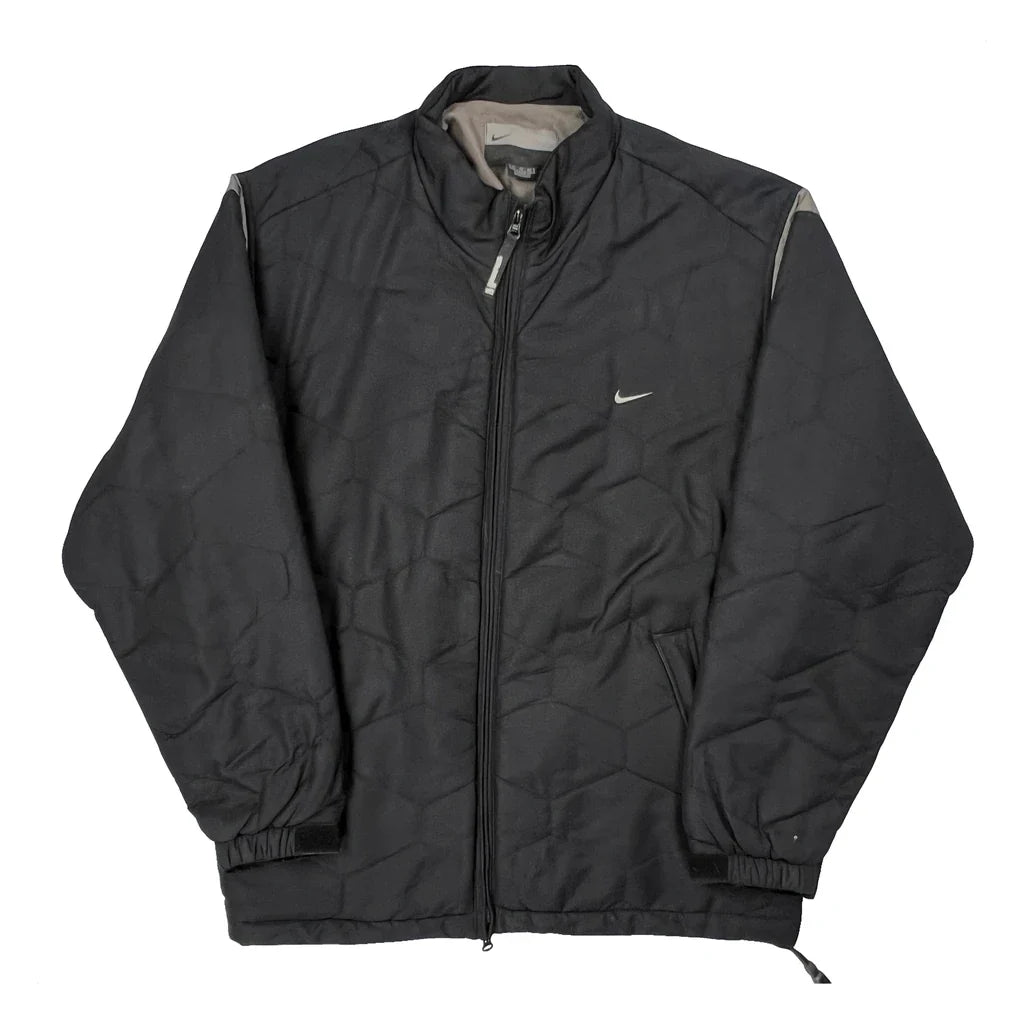 Nike Jacket - XL Black Polyester