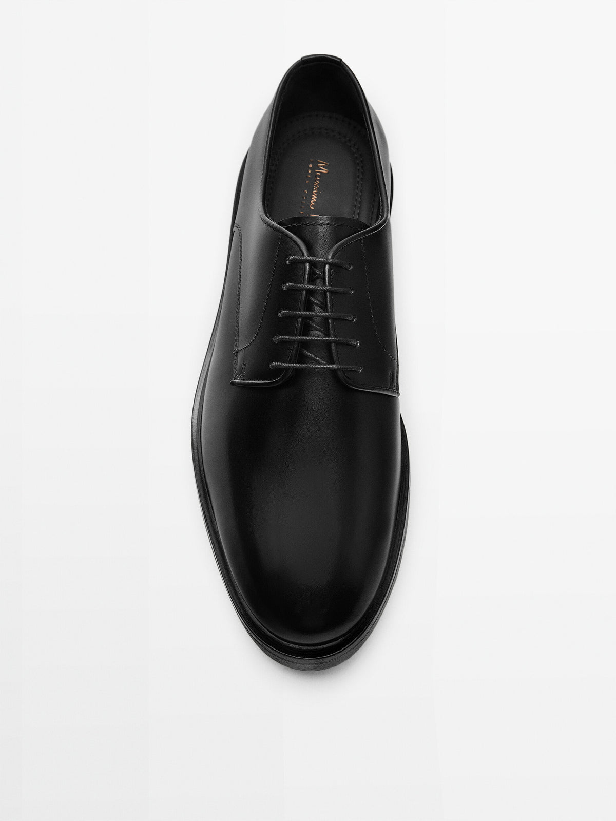 Zapato derby piel negro - NEGRO