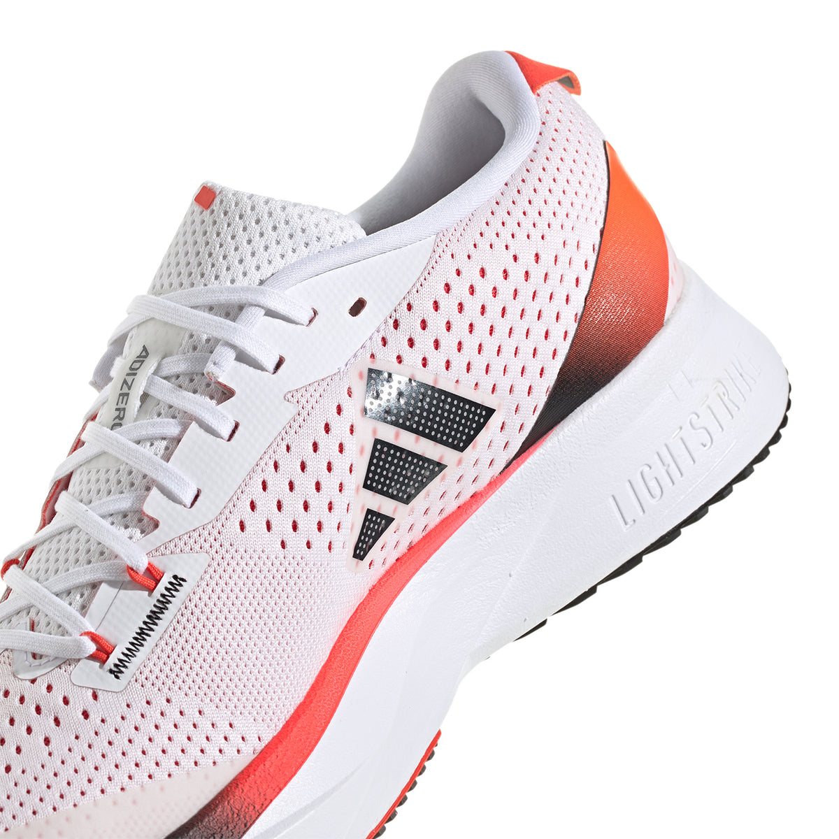 adidas adizero SL Cloud White/Core Black/Bried Red