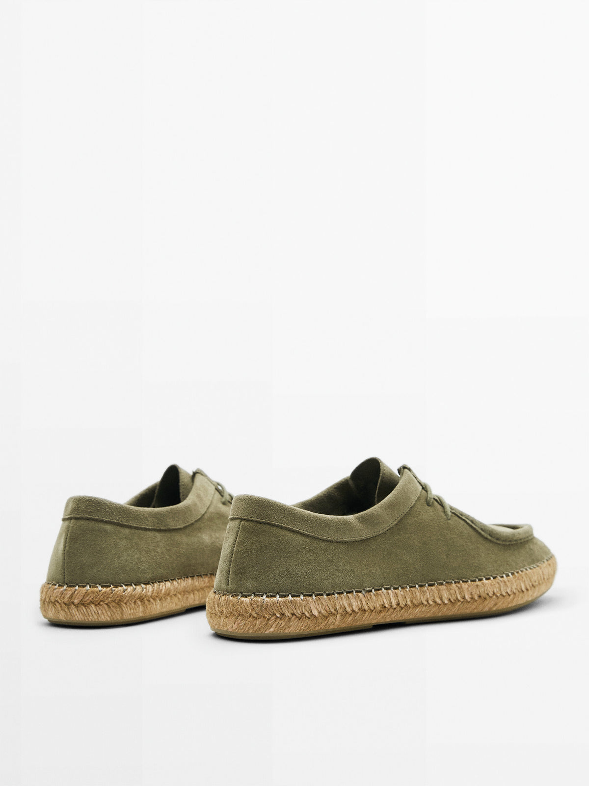 Zapato yute serraje verde - BOTELLA