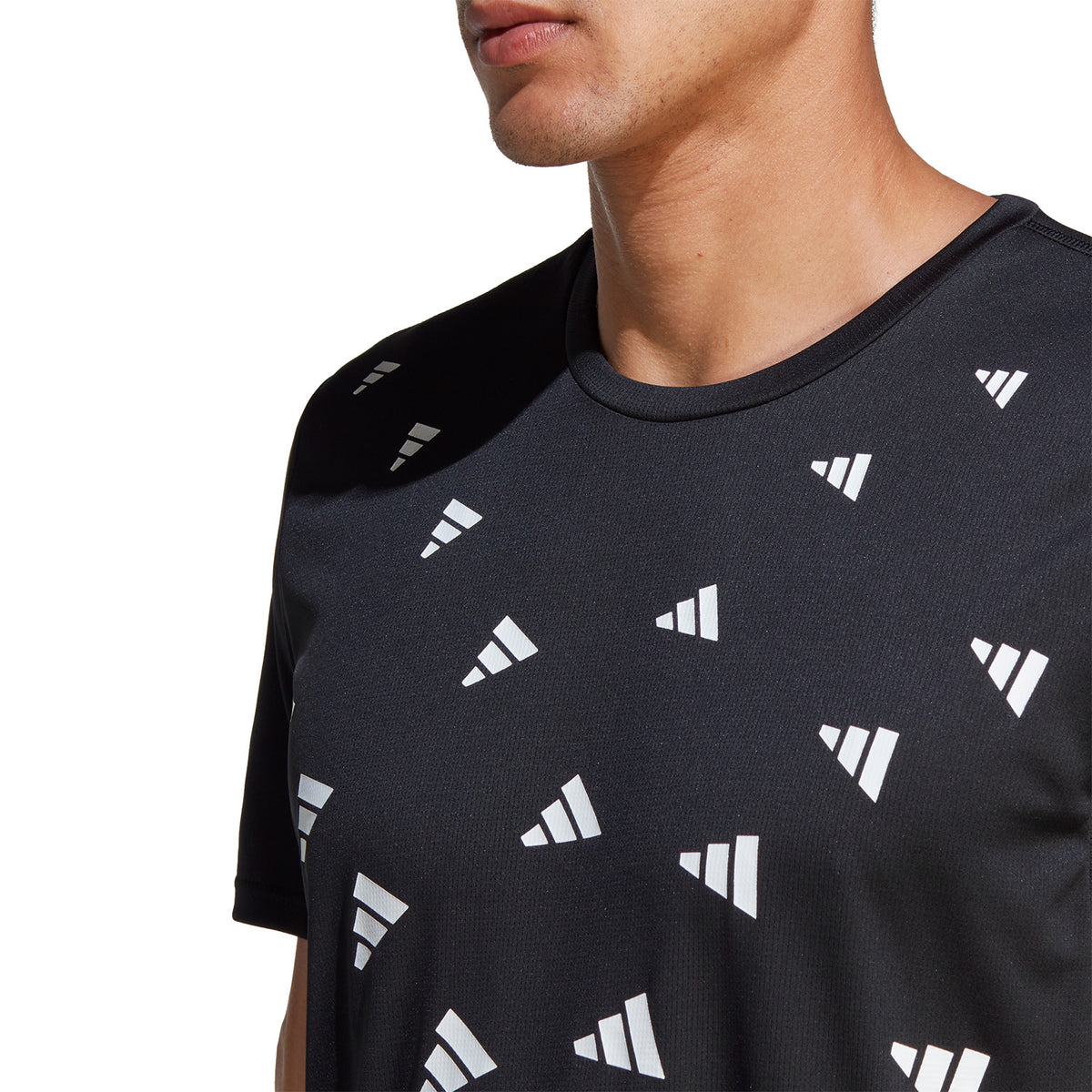 adidas Brand Love AEROREADY Maglietta Black/White