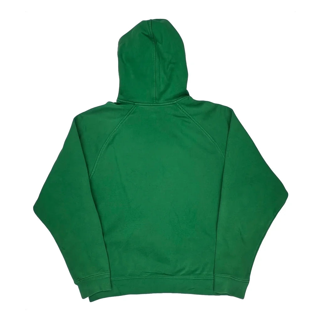 Nike Hoodie - Medium Green Cotton