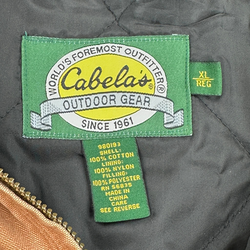 Cabelas Workwear Jacket - XL Brown Cotton