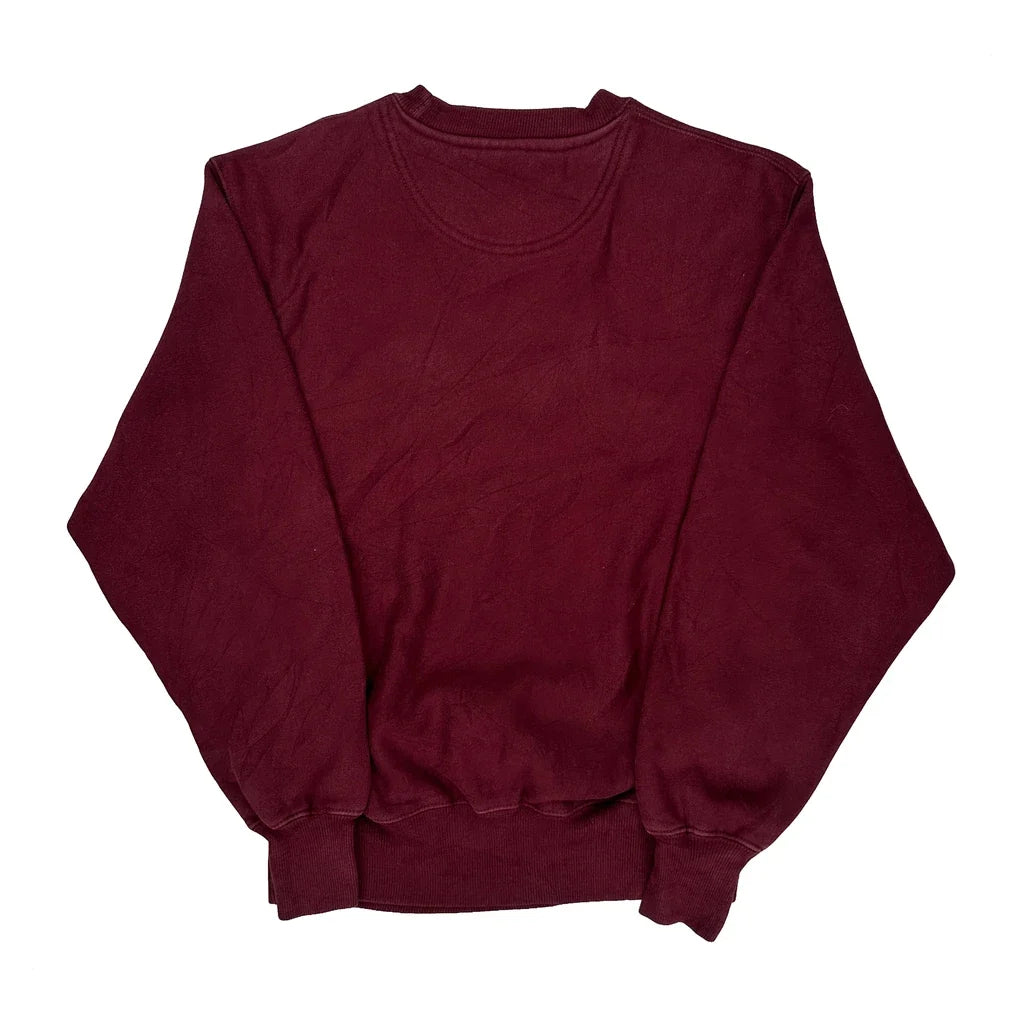 Minnesota Signature College Sweatshirt - Small Burgundy Cotton
