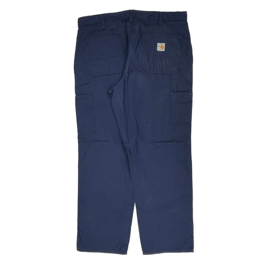 Carhartt Cargo Pants - 38W 31L Navy Cotton