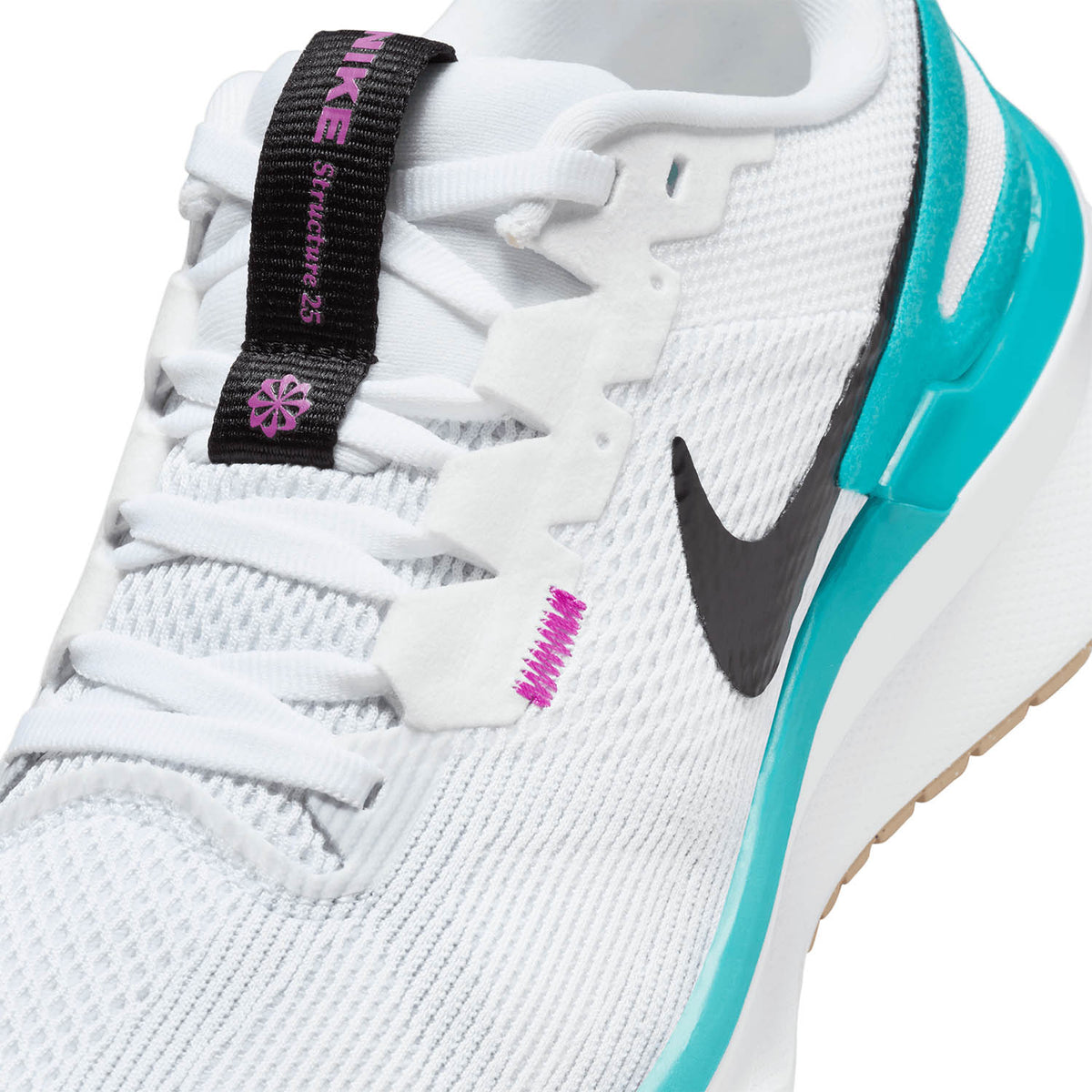 Nike Air Zoom Structure 25 White/Saturn Gold/Sail/Dusty Cactus