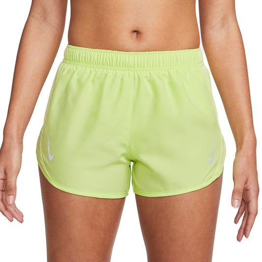 Nike Tempo Race 3in Pantaloncini Lt Lemon Twist/Reflective Silver