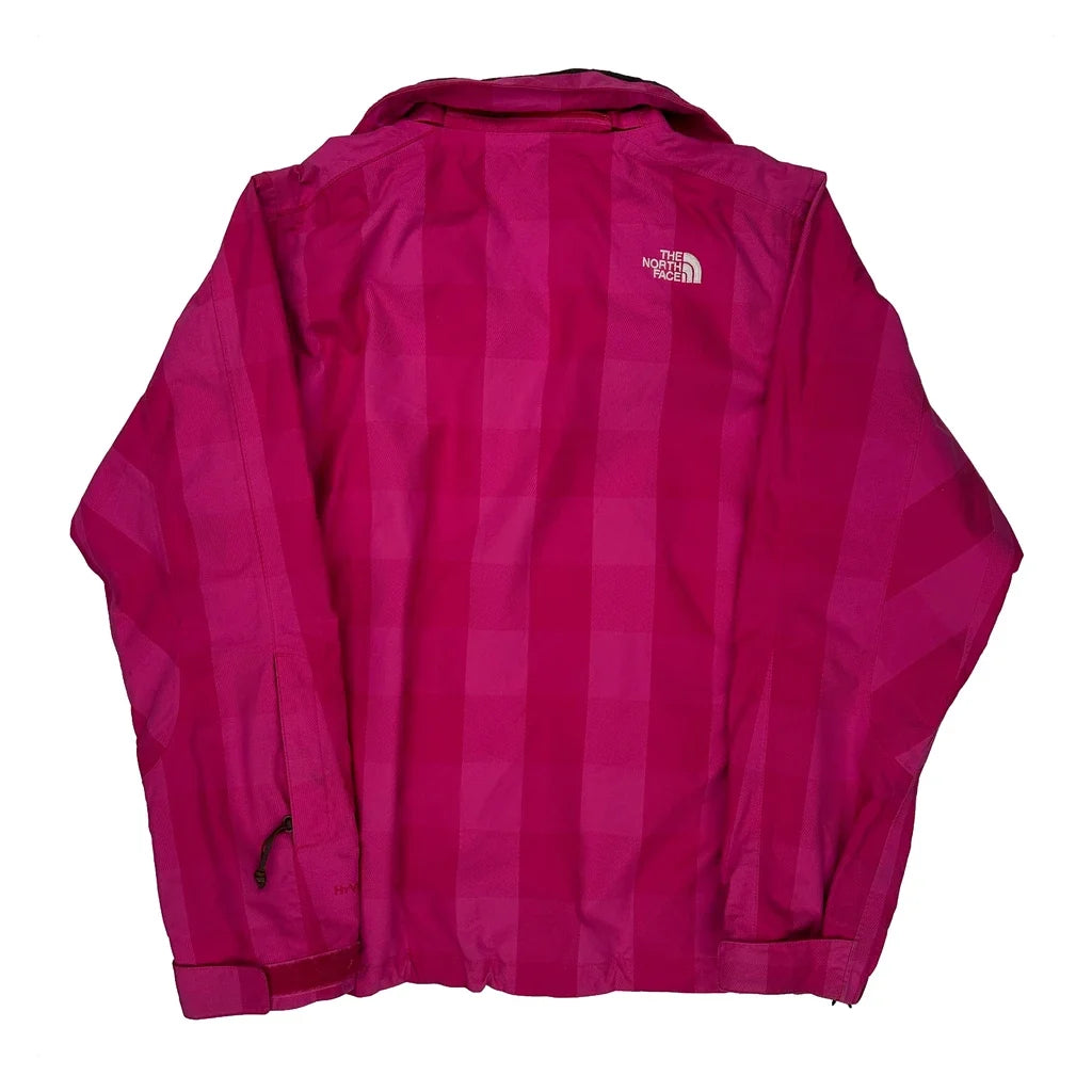 The North Face Checked Ski Jacket - Medium Pink Polyester