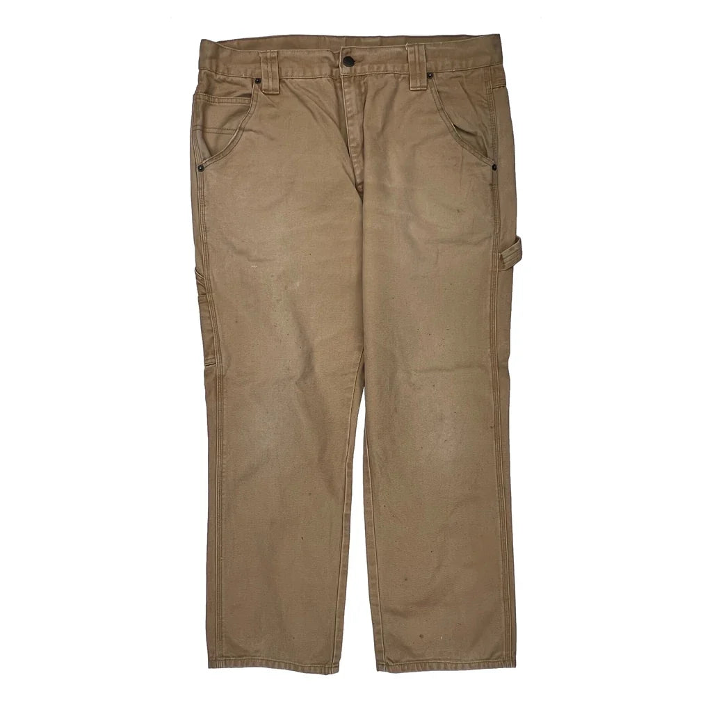 Unbranded Carpenter Pants - 36W 29L Beige Cotton