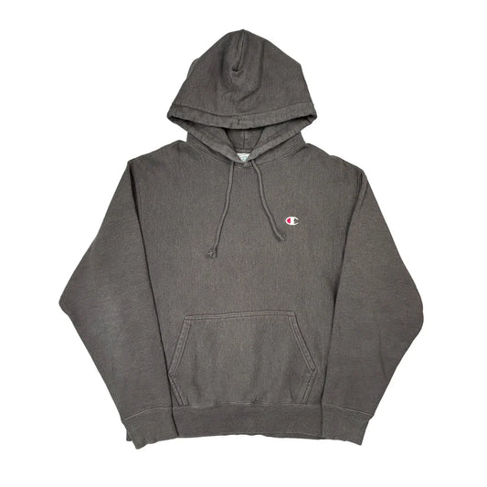 Reverse Weave Champion Hoodie - XL Gray Cotton