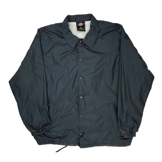 Dickies Windbreaker - Large Black Polyester