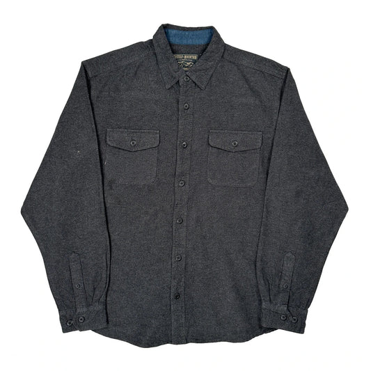 Grizzly Mountains Shirt - XL Gray Cotton