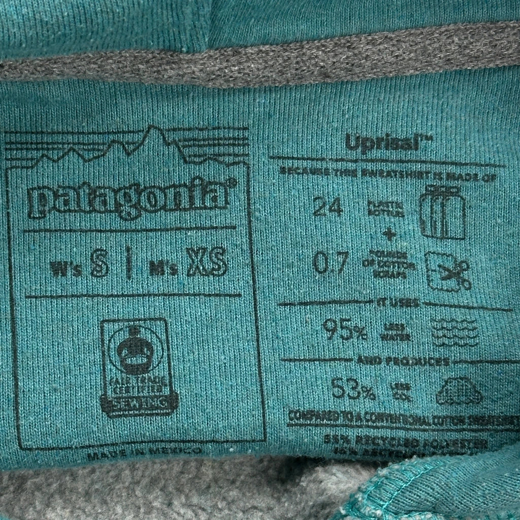 Patagonia Hoodie - XS Green Cotton